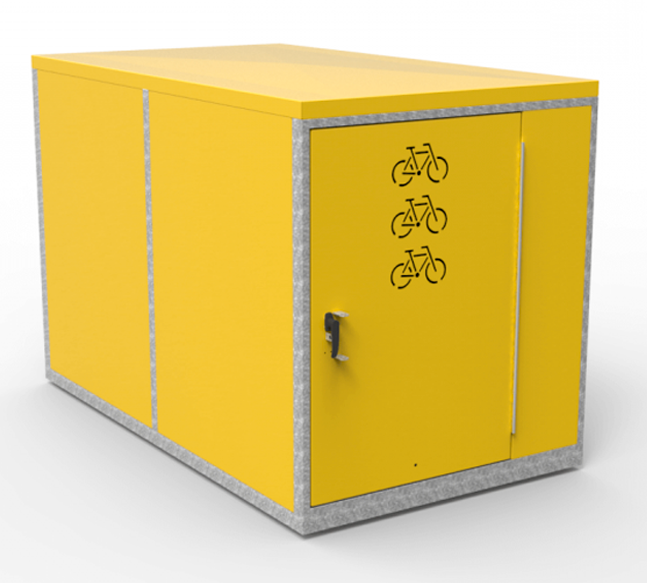 locker inteligente para guardar bici